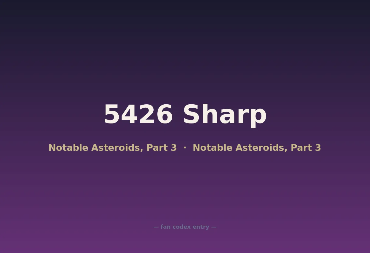 5426 Sharp