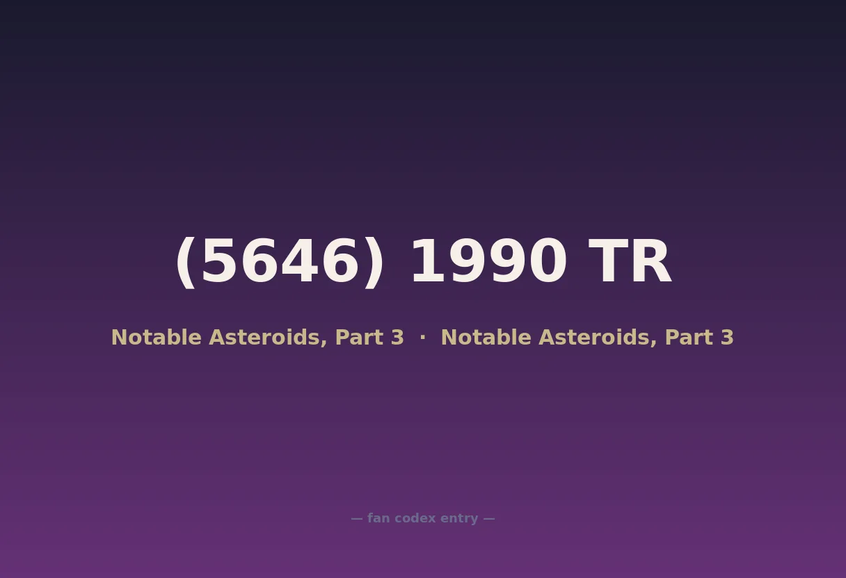 (5646) 1990 TR
