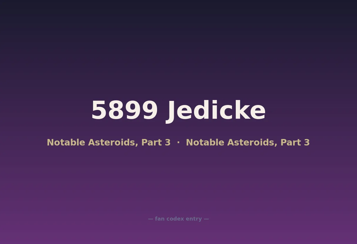 5899 Jedicke
