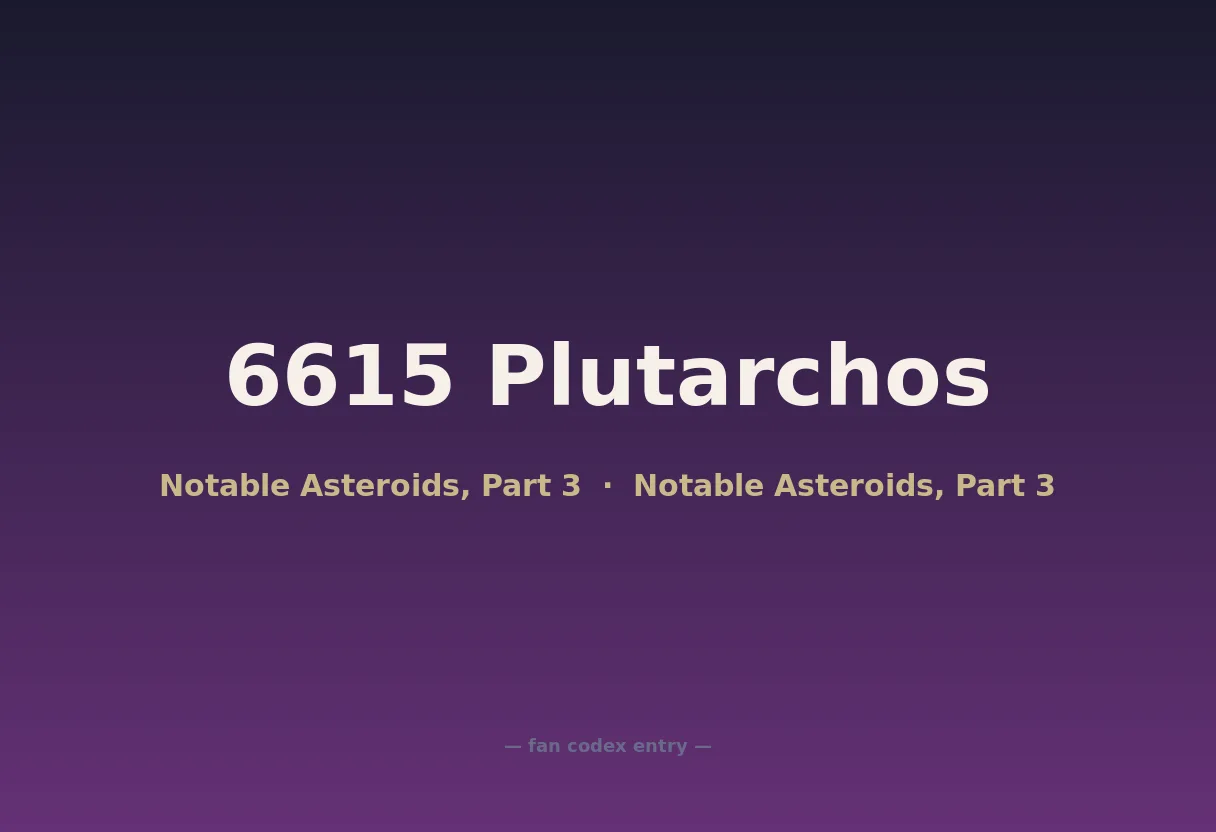 6615 Plutarchos