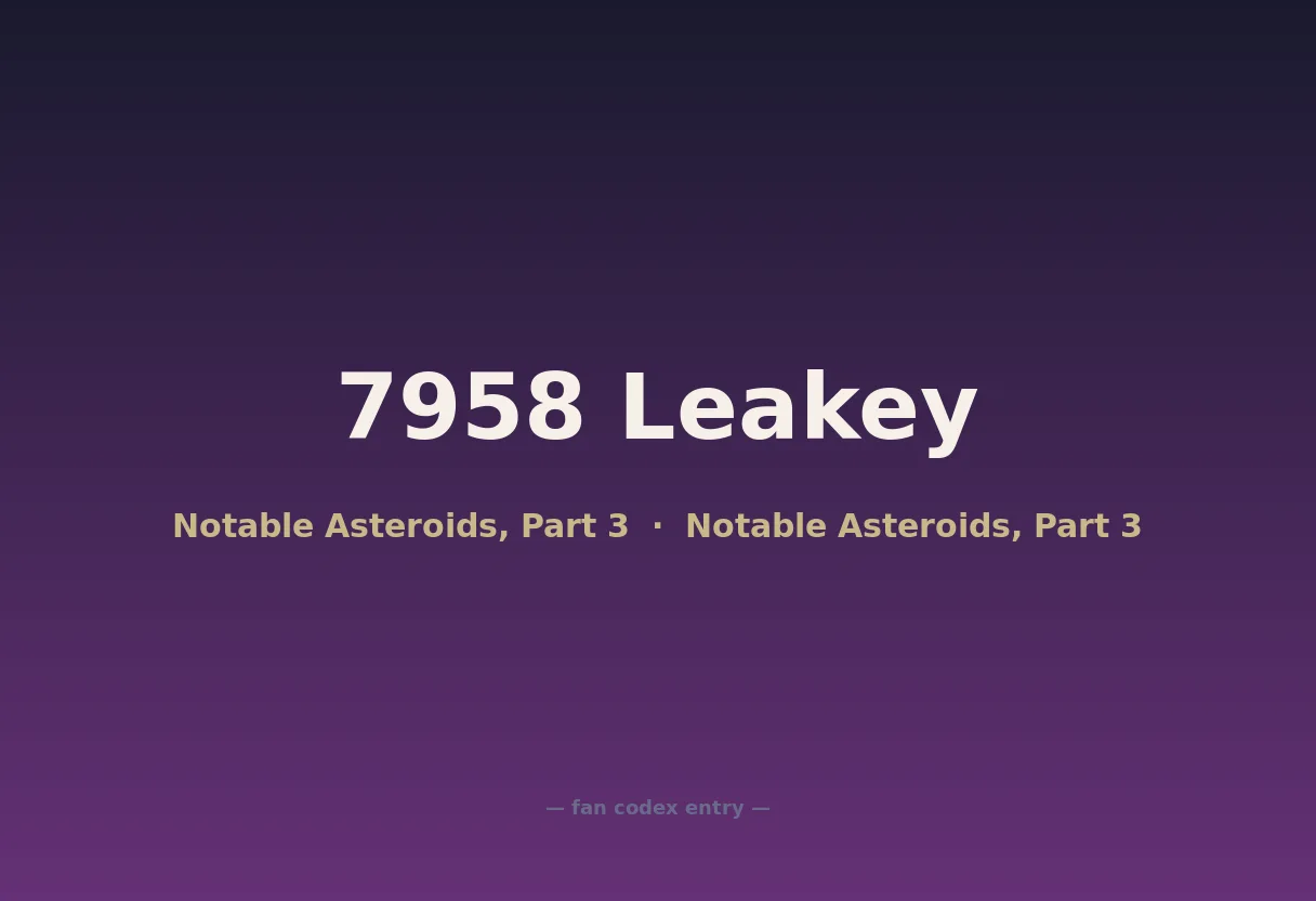 7958 Leakey