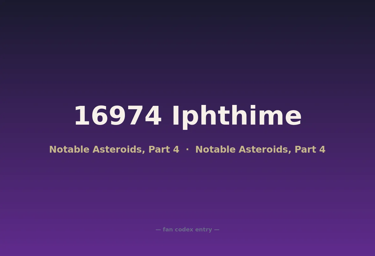 16974 Iphthime