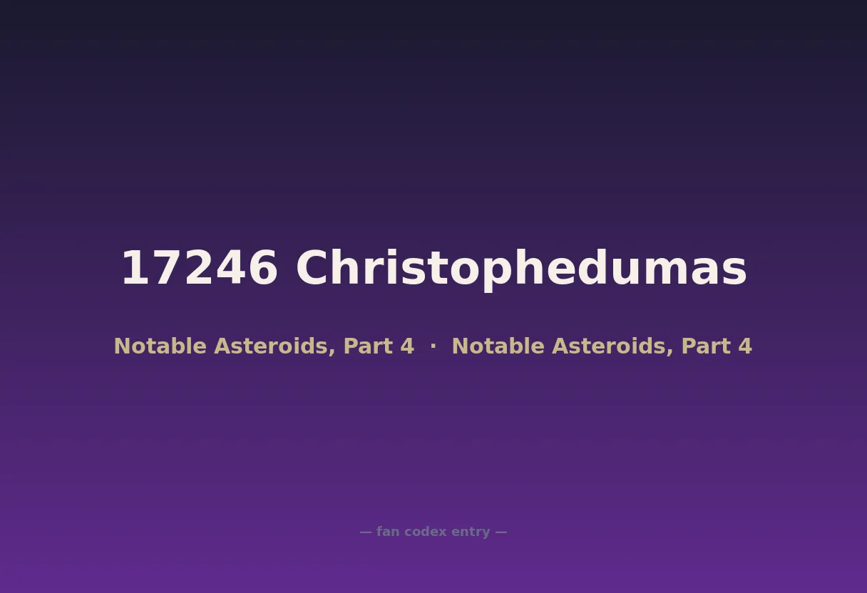 17246 Christophedumas