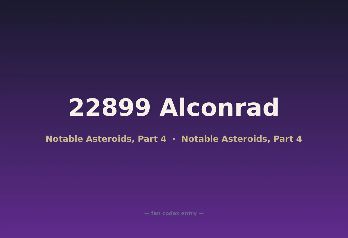22899 Alconrad