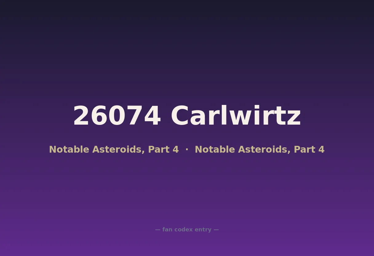 26074 Carlwirtz