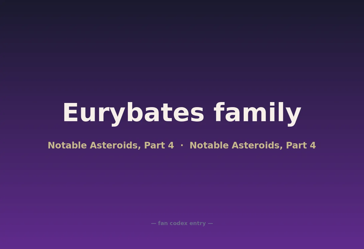 Eurybates family