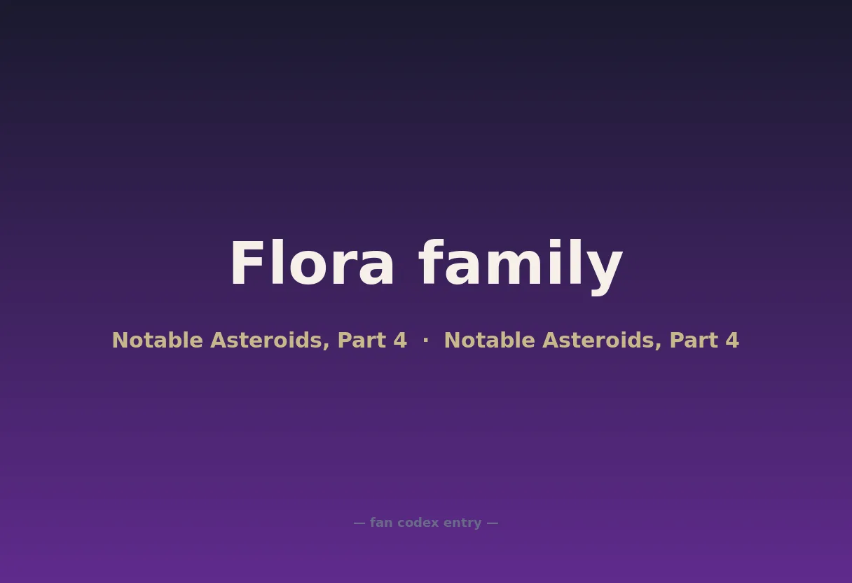 Flora family