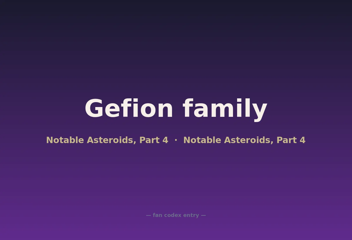 Gefion family