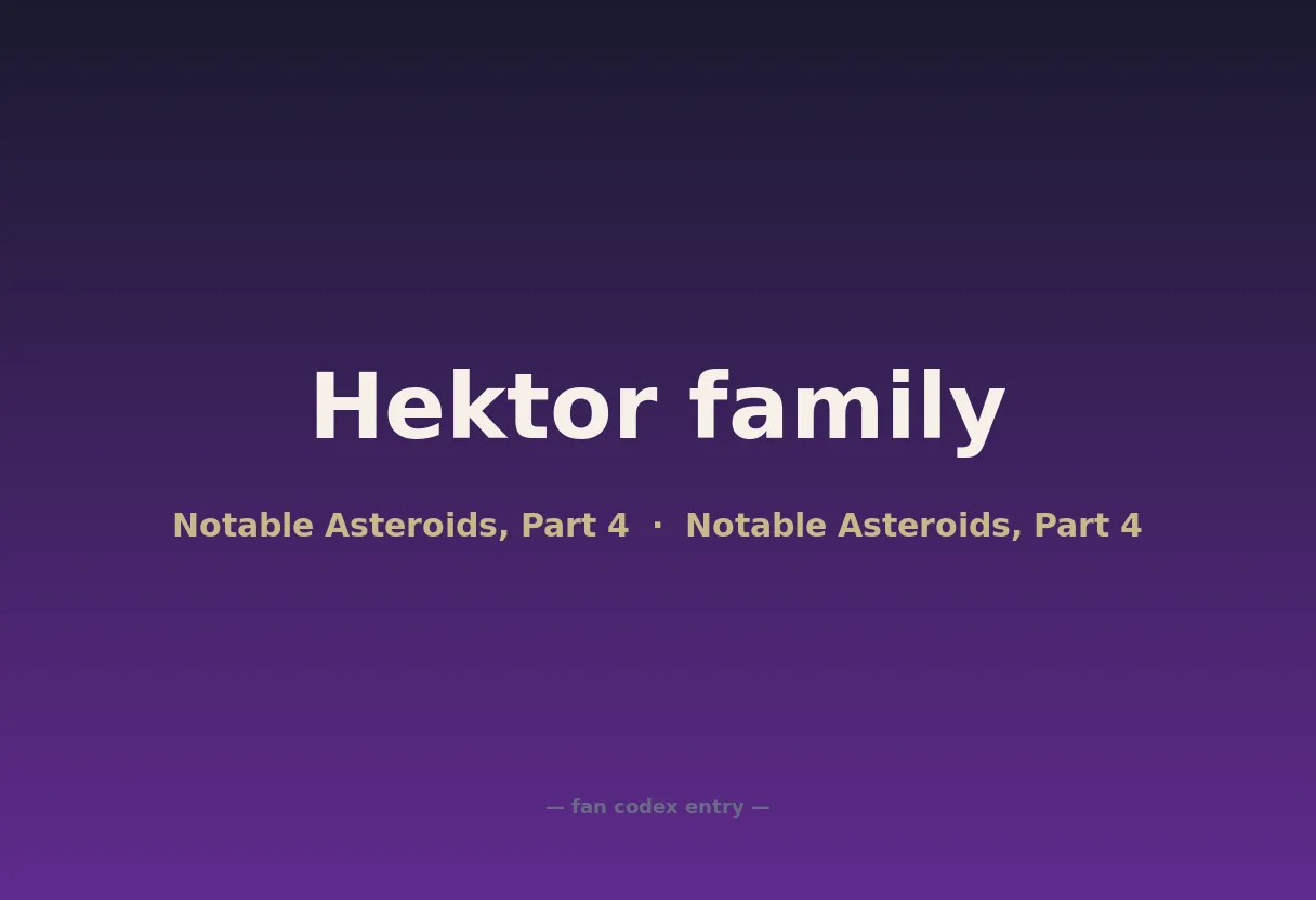 Hektor family