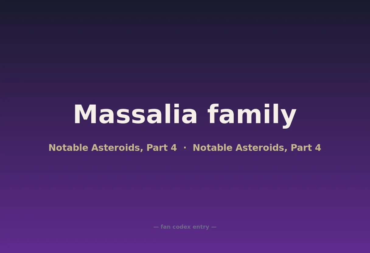 Massalia family