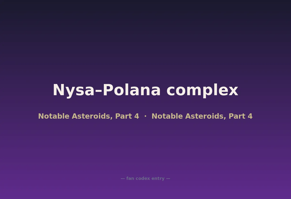 Nysa–Polana complex
