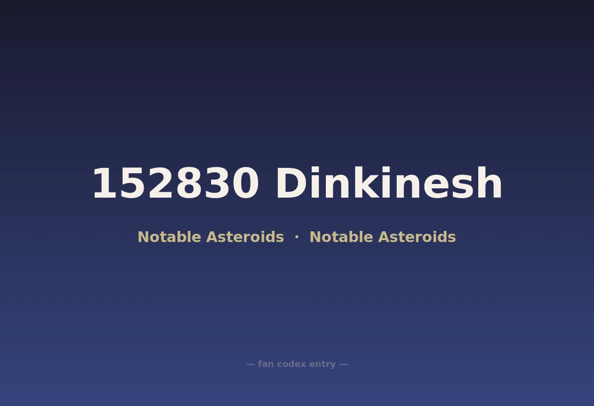 152830 Dinkinesh