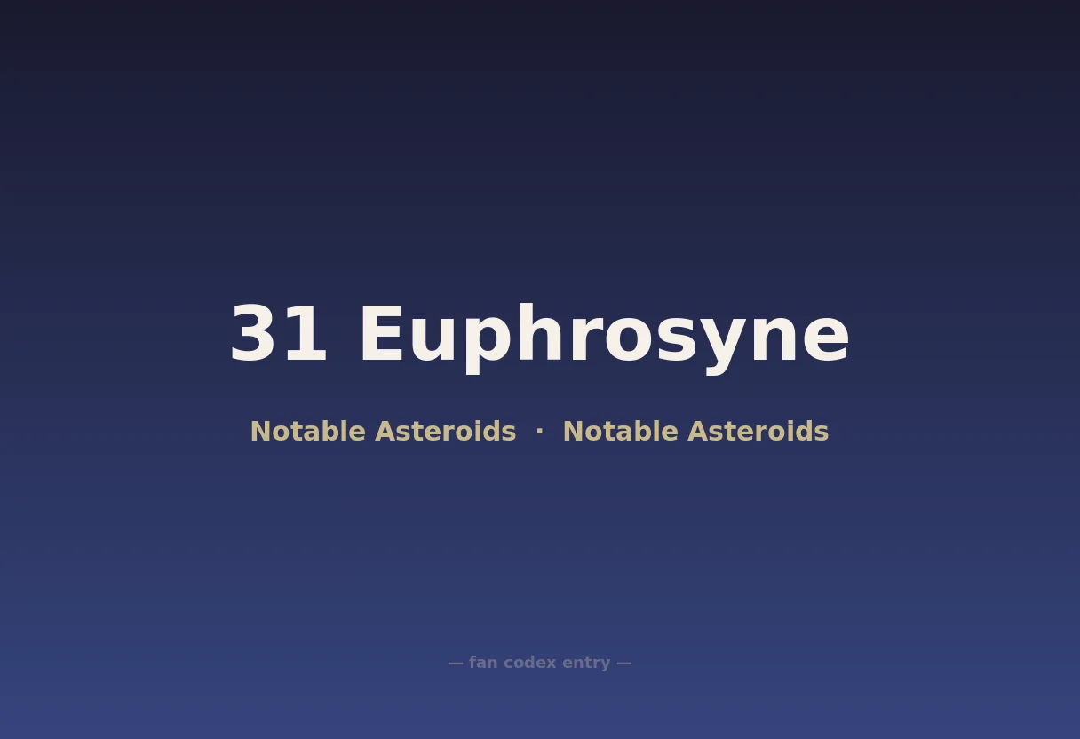 31 Euphrosyne
