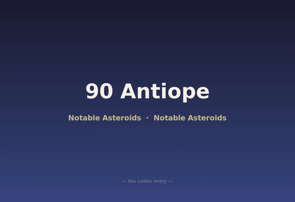90 Antiope