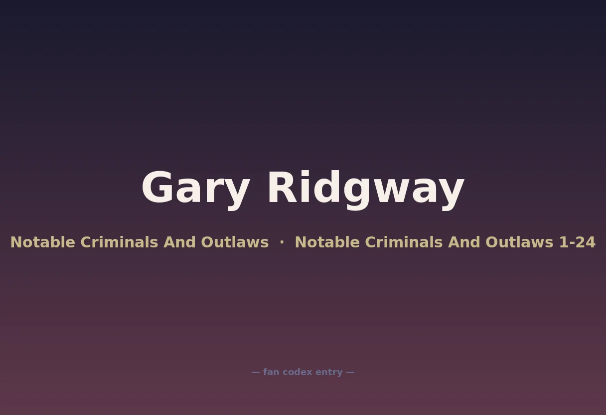 Gary Ridgway