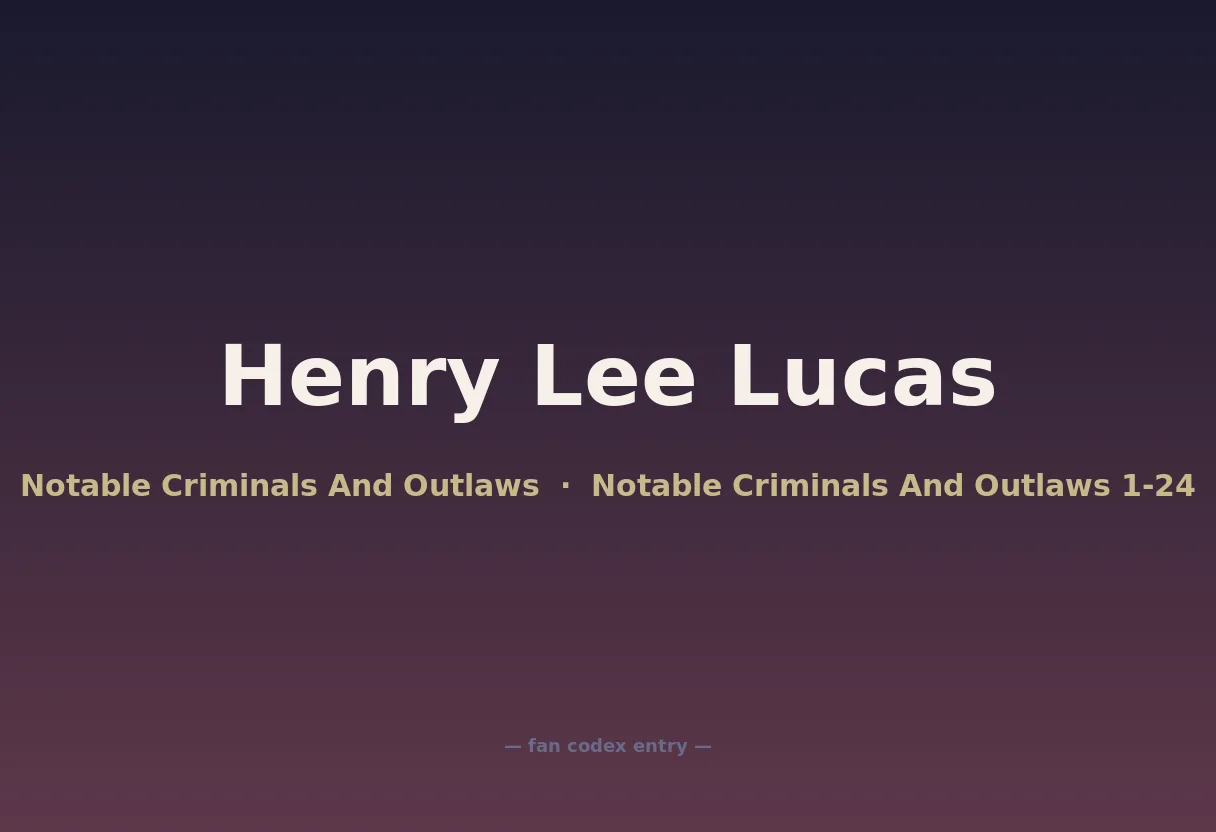 Henry Lee Lucas