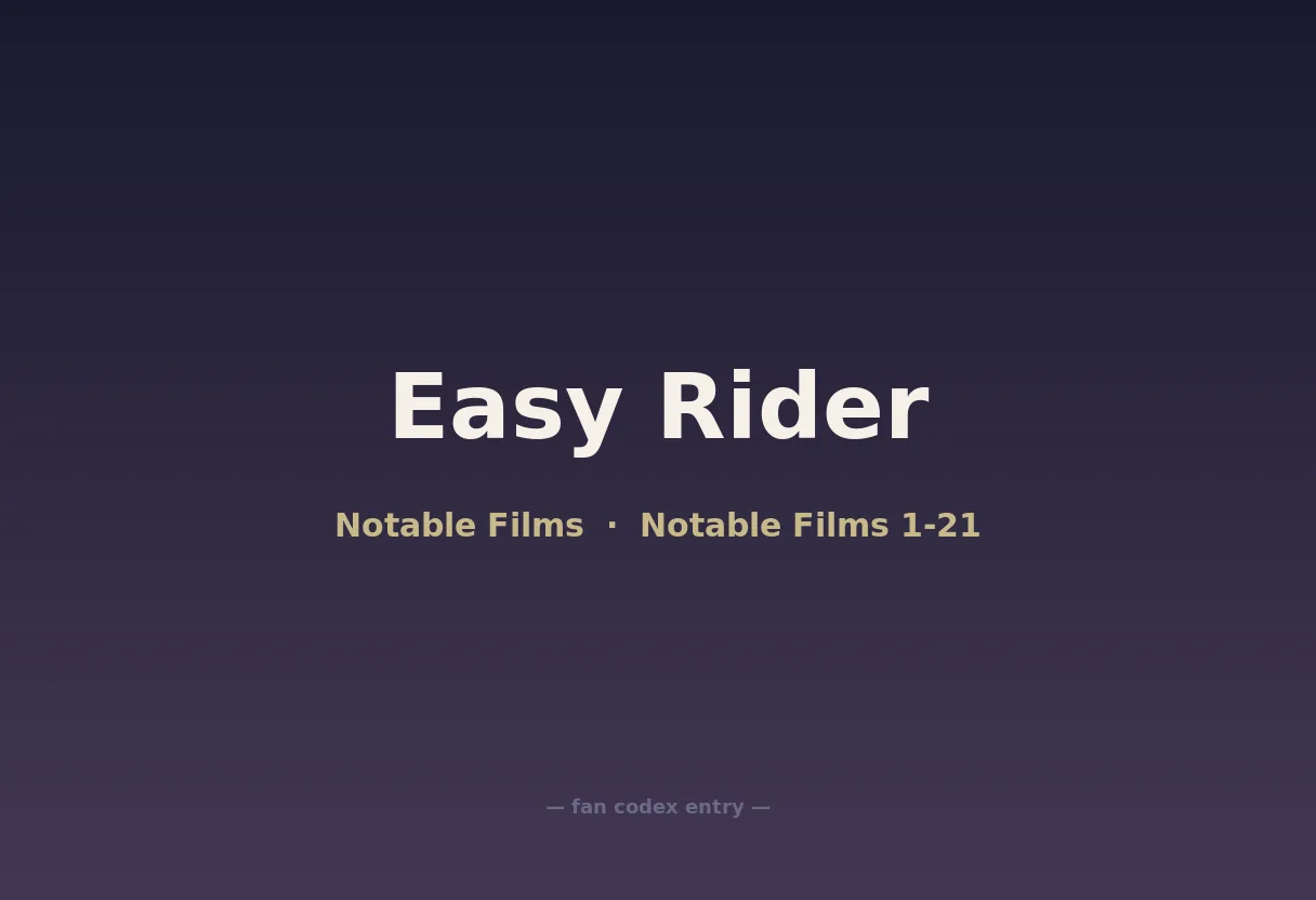 Easy Rider