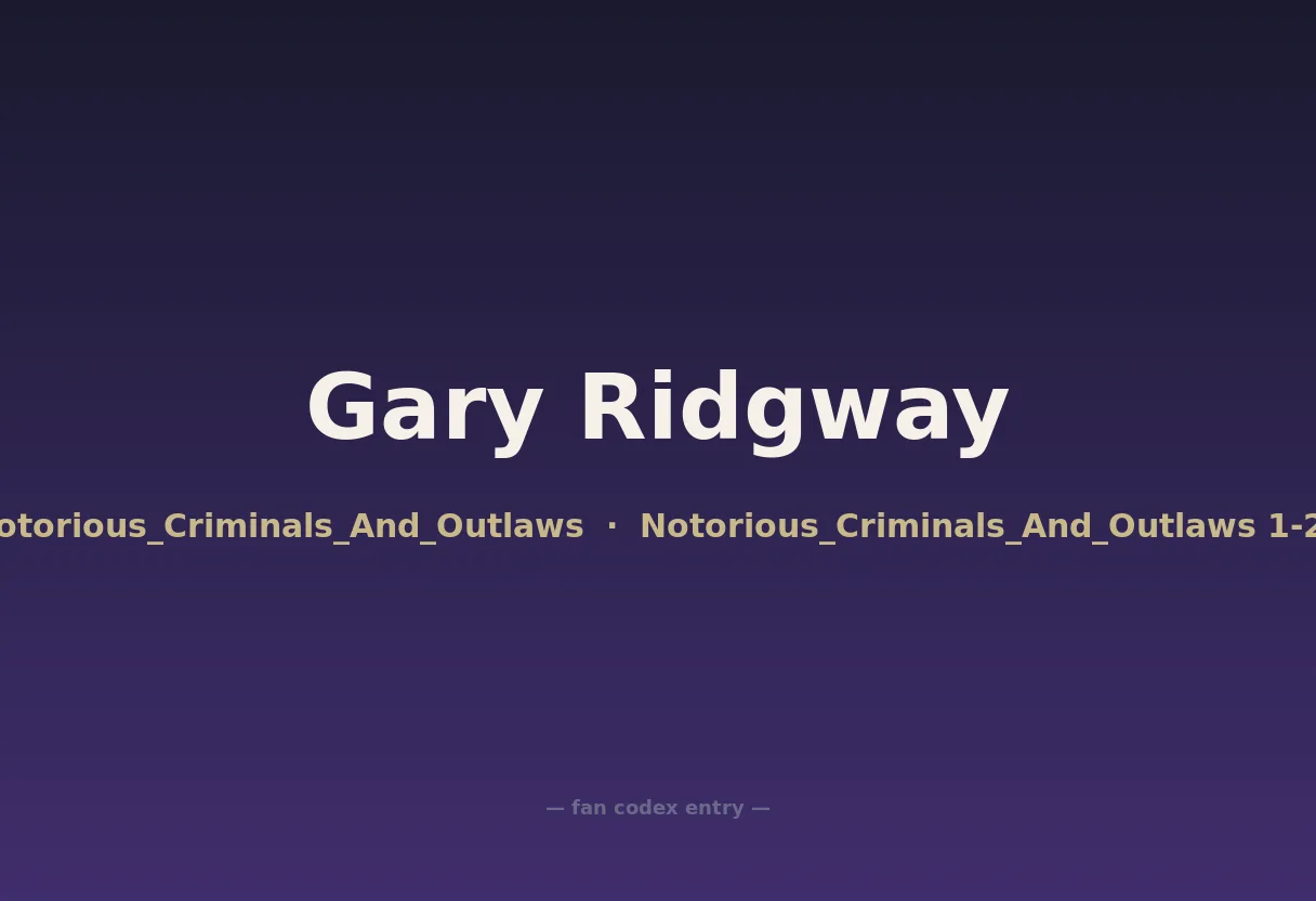 Gary Ridgway