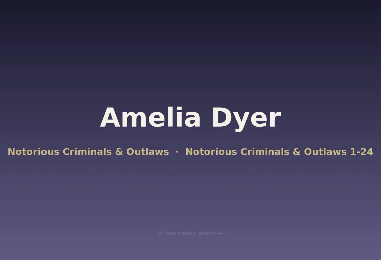 Amelia Dyer