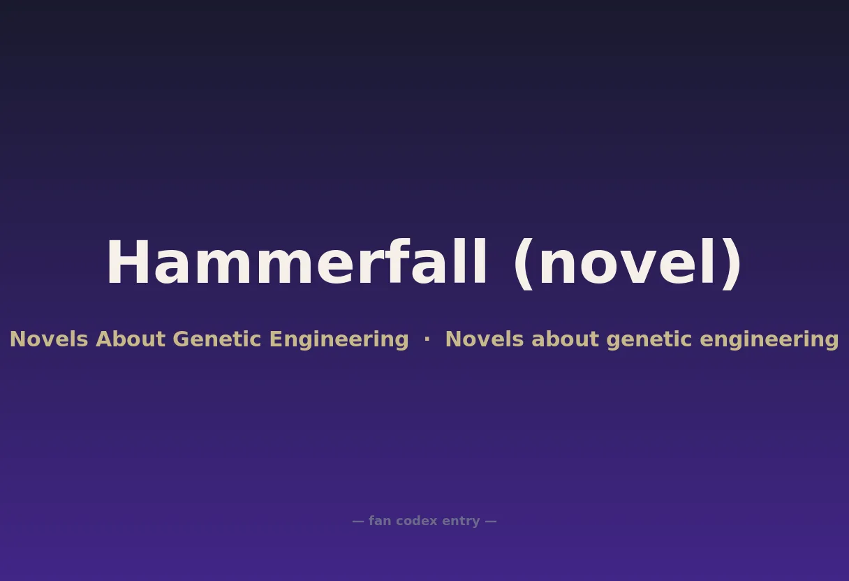 Hammerfall (novel)