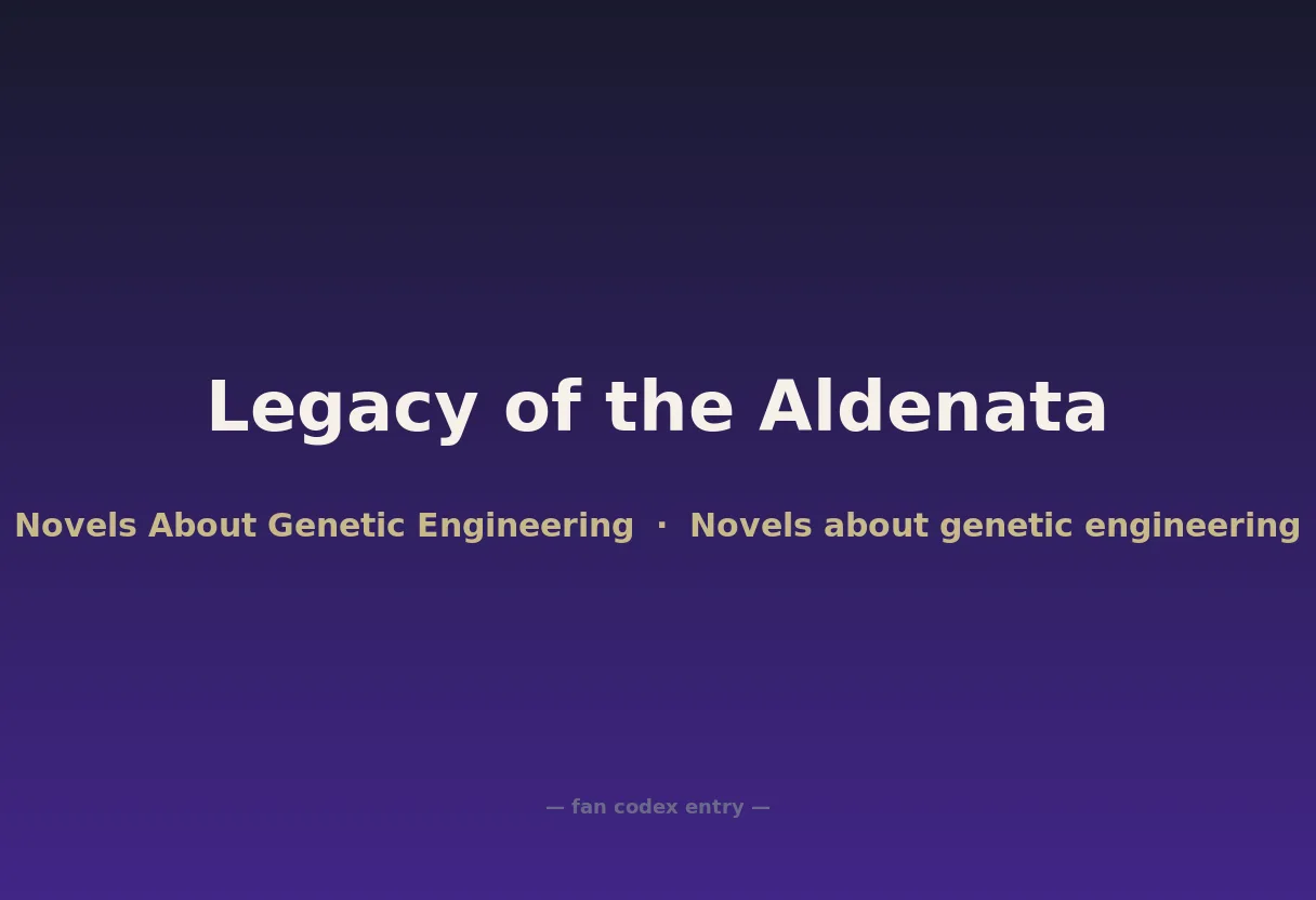 Legacy of the Aldenata