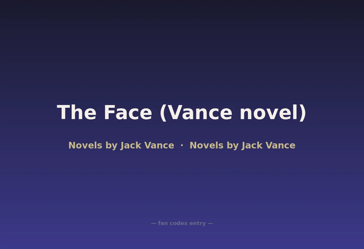 The Face (Vance novel)