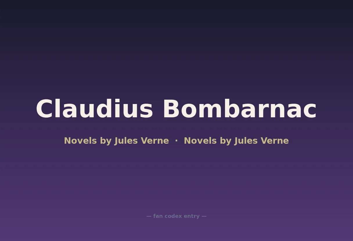 Claudius Bombarnac