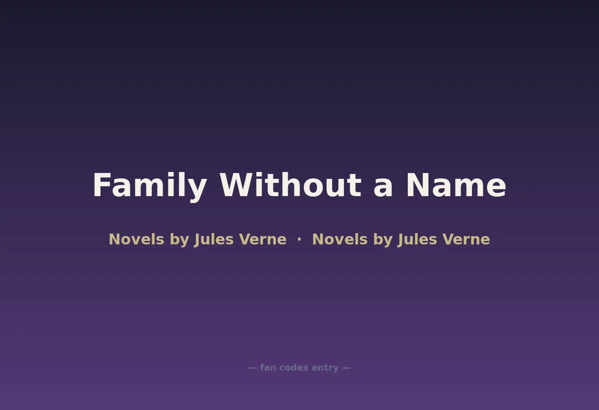 Family Without a Name
