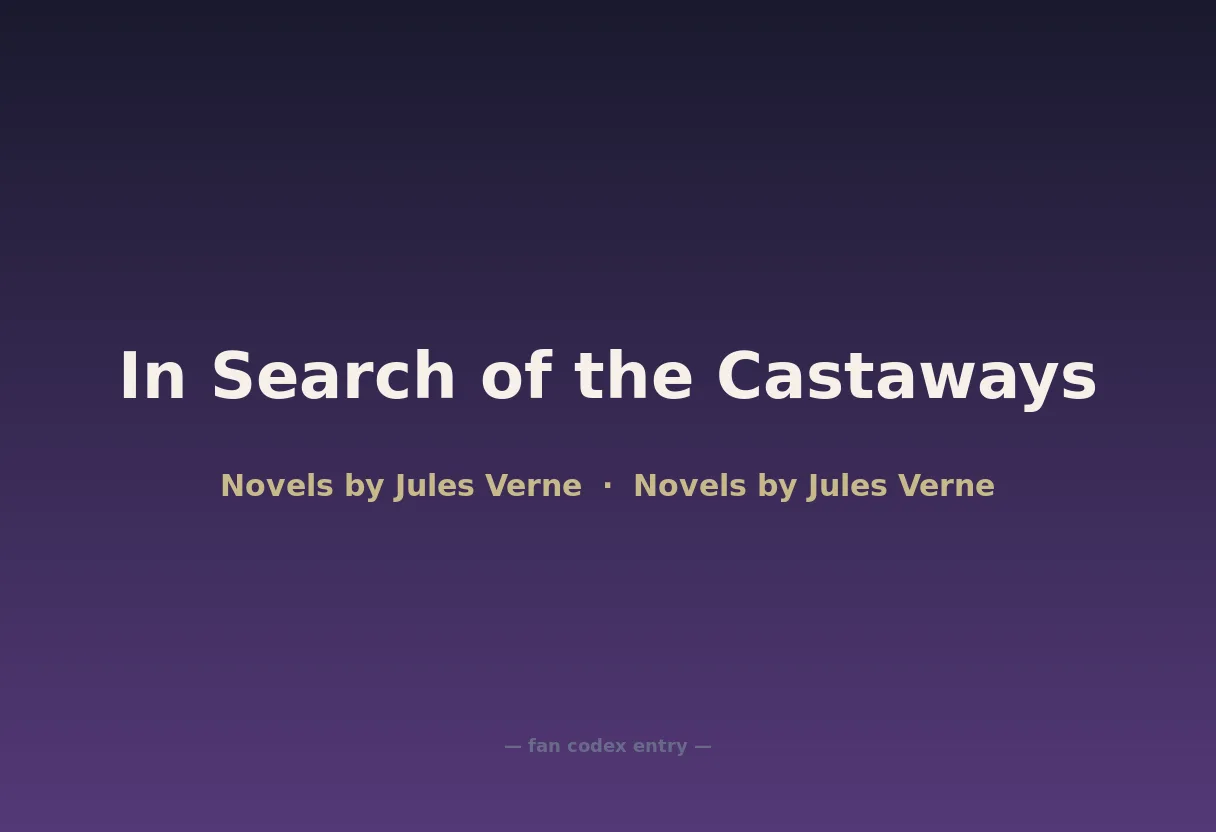 In Search of the Castaways