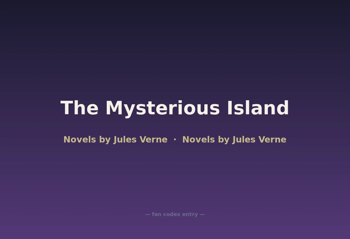 The Mysterious Island
