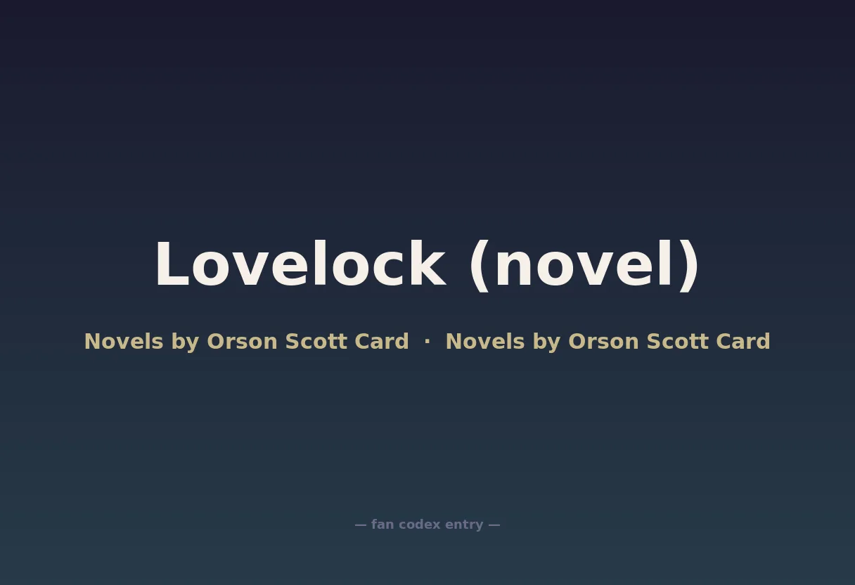 Lovelock (novel)