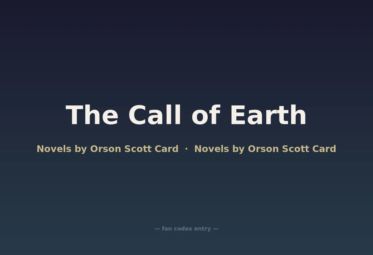 The Call of Earth
