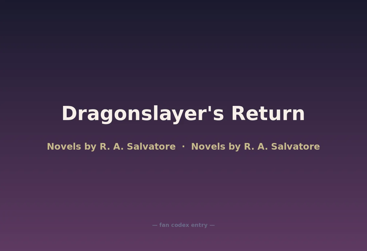 Dragonslayer's Return