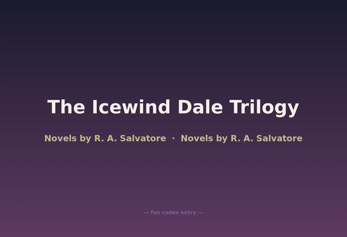 The Icewind Dale Trilogy