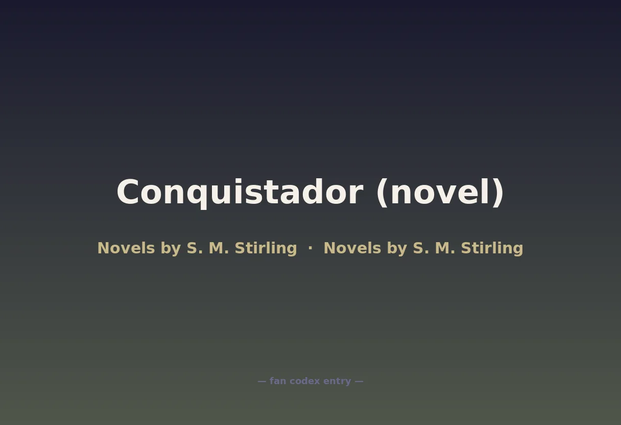 Conquistador (novel)