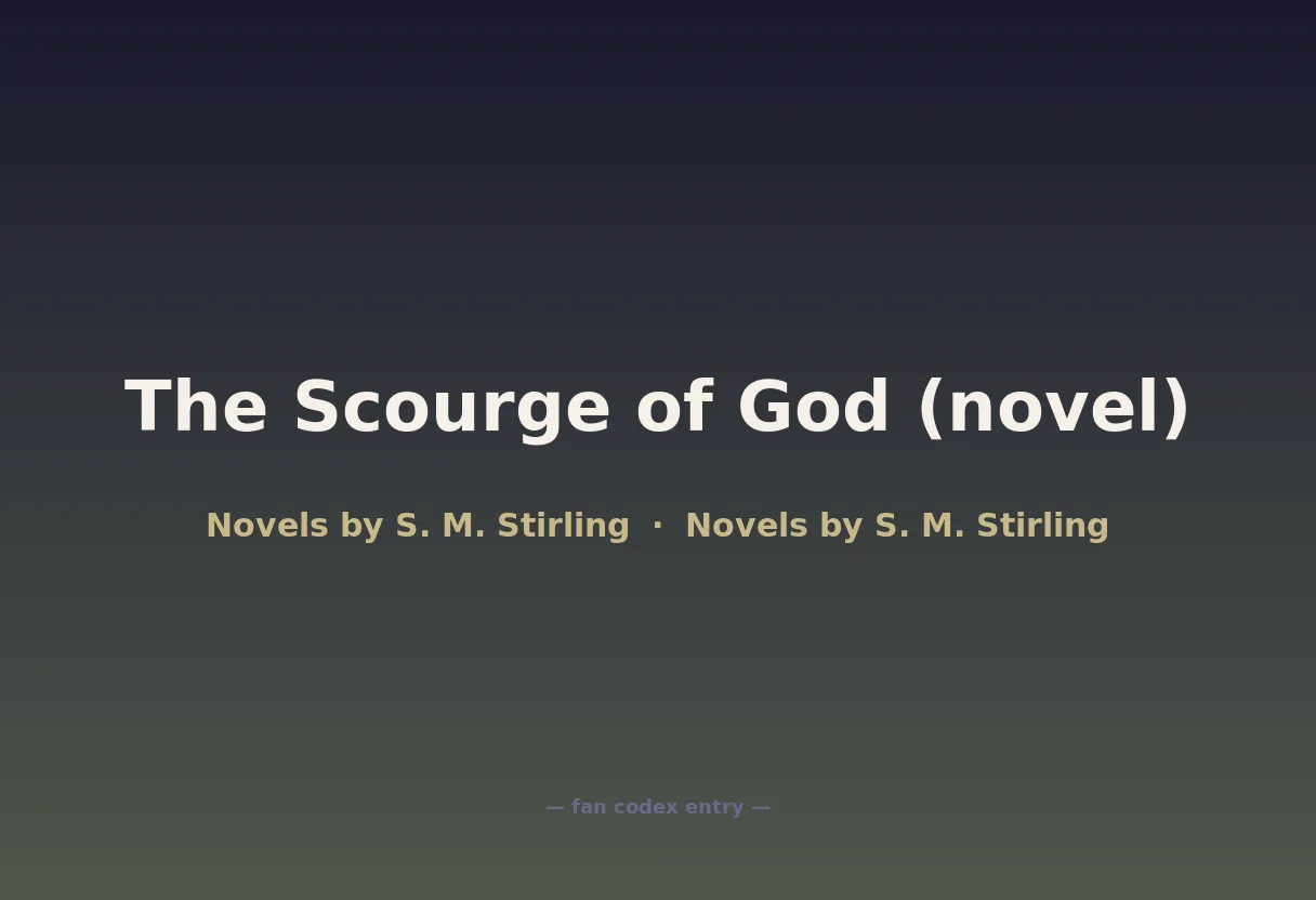 The Scourge of God (novel)