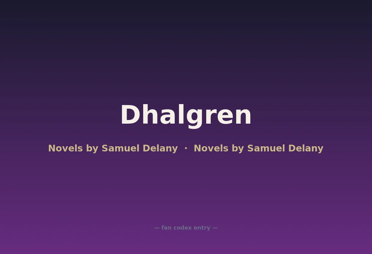 Dhalgren