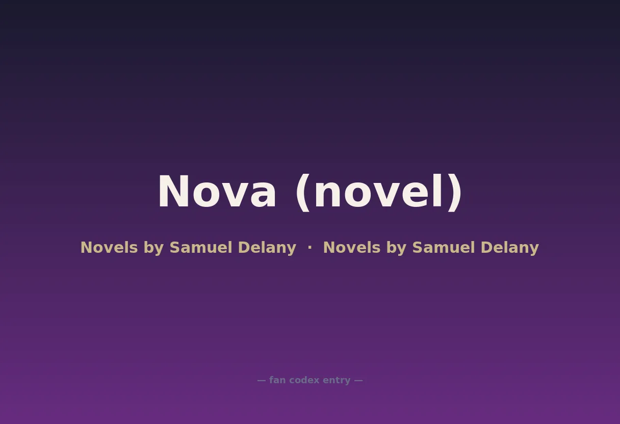 Nova (novel)