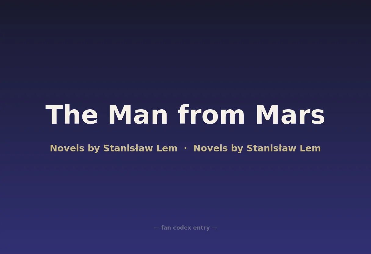 The Man from Mars