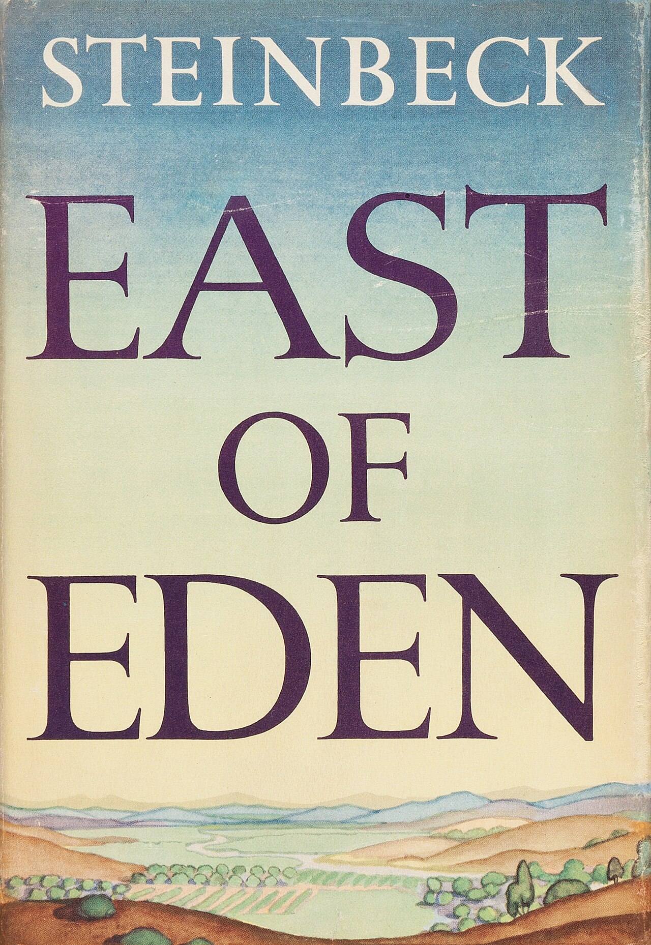 East of Eden (1952 1st ed dust jacket)