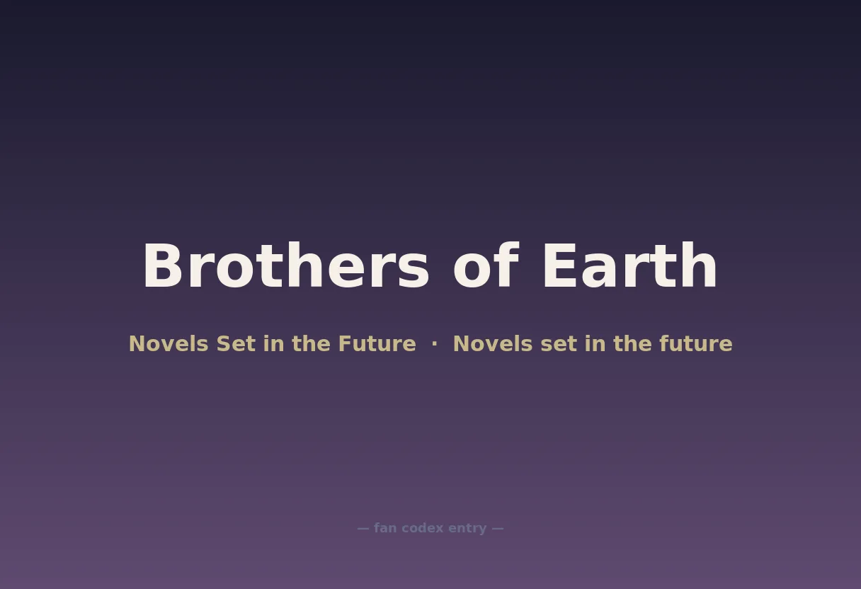 Brothers of Earth