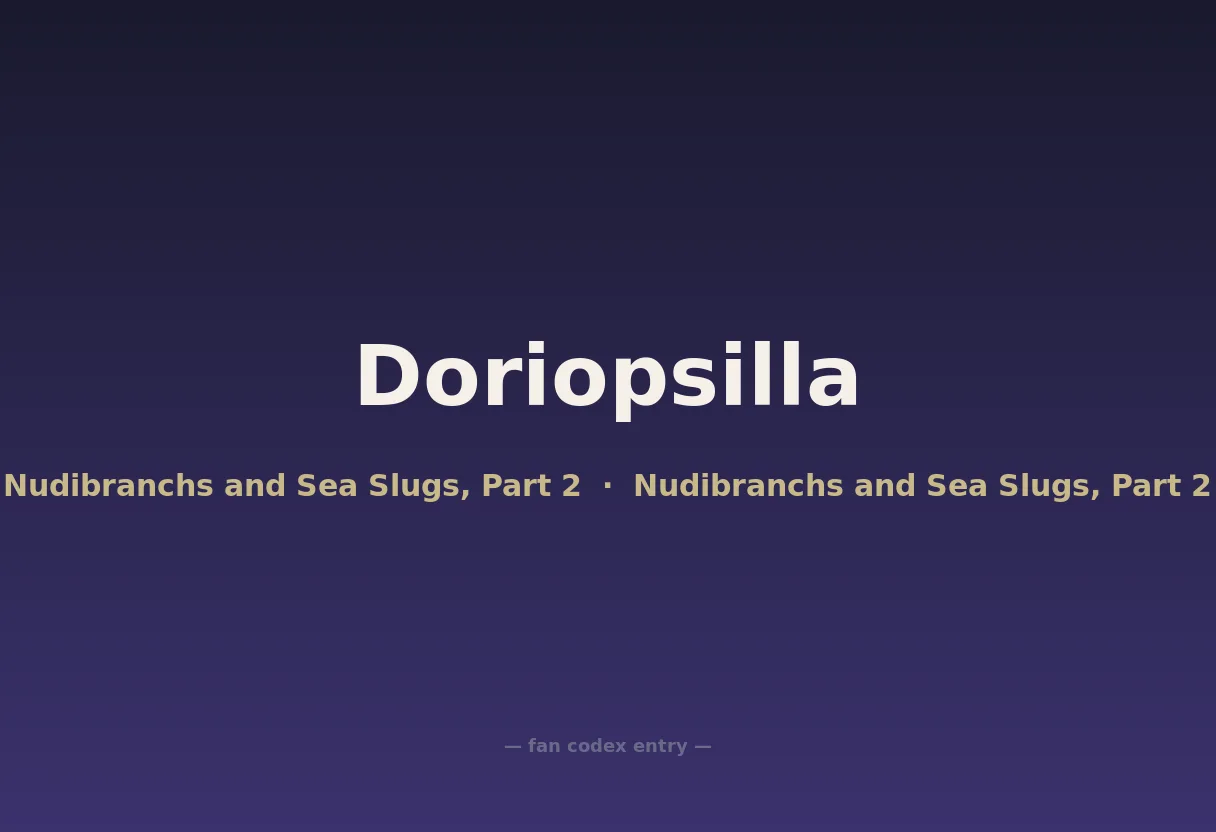 Doriopsilla