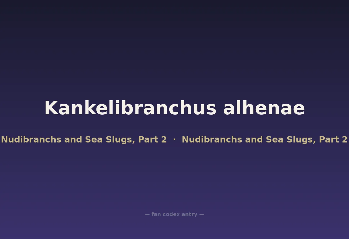 Kankelibranchus alhenae