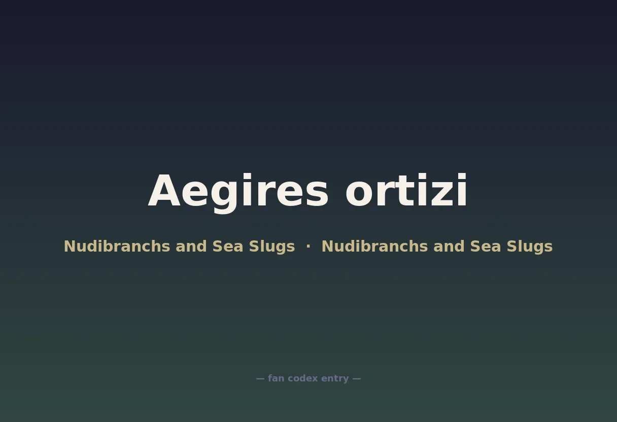 Aegires ortizi