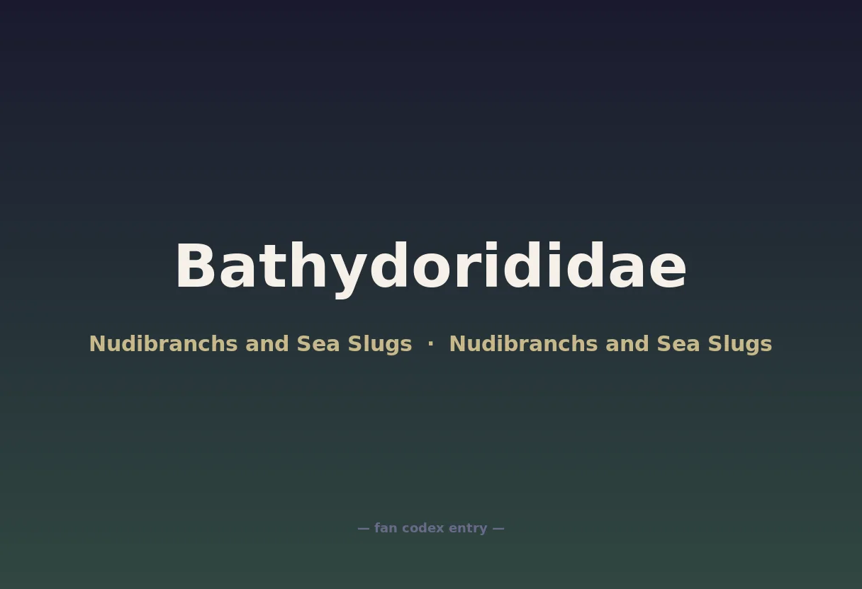 Bathydorididae