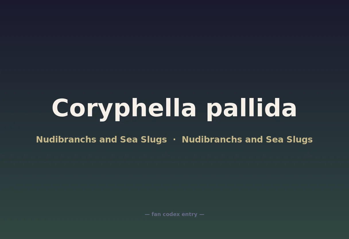 Coryphella pallida