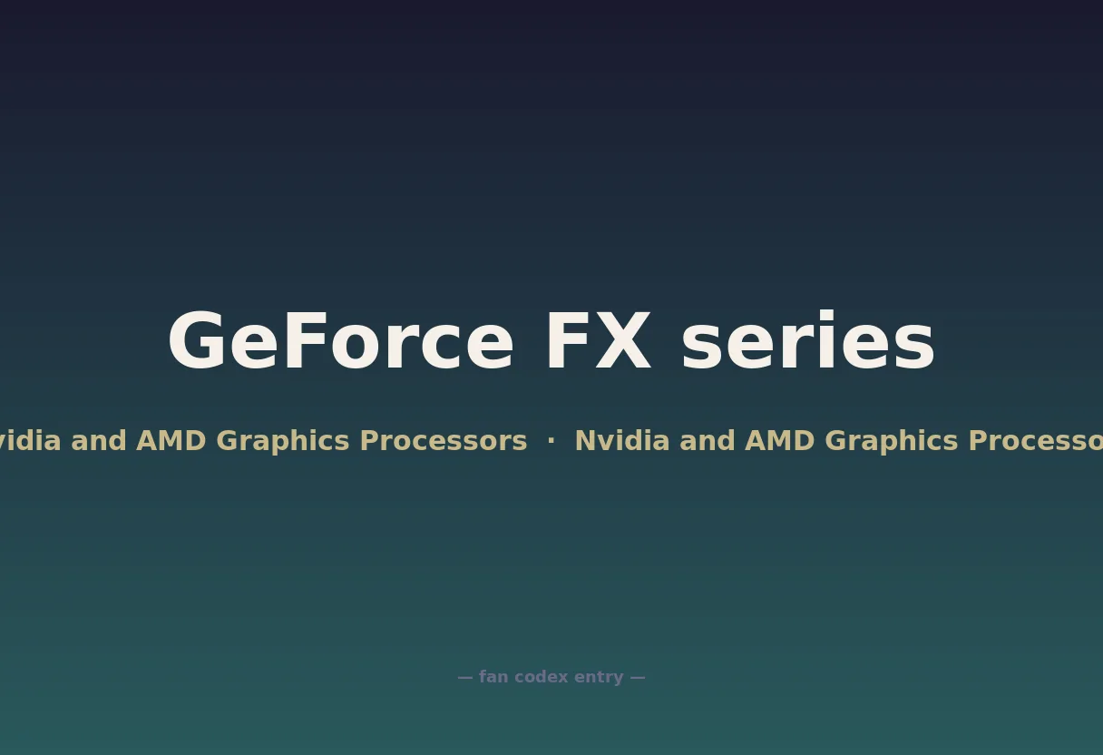 GeForce FX series