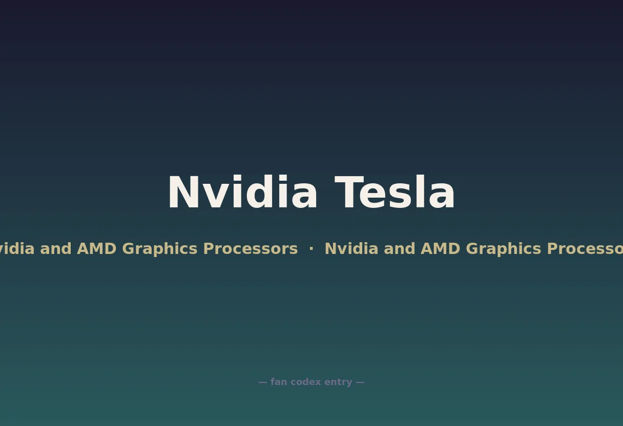 Nvidia Tesla