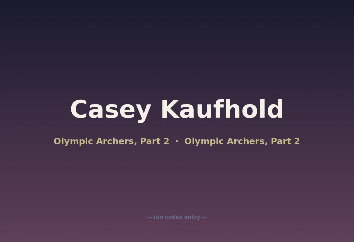 Casey Kaufhold
