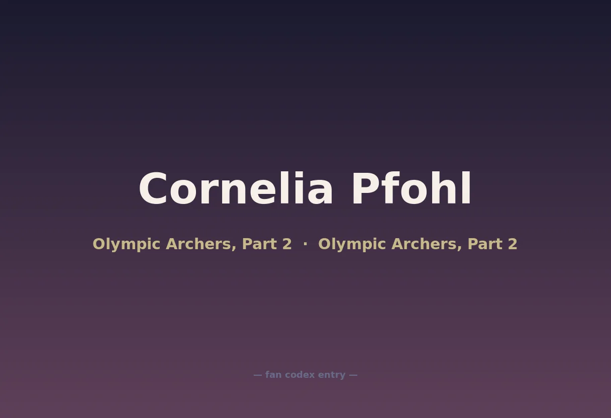Cornelia Pfohl